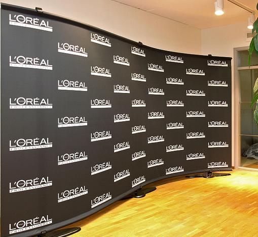 Изготовление пресс волла на мероприятие с логотипом, Москва