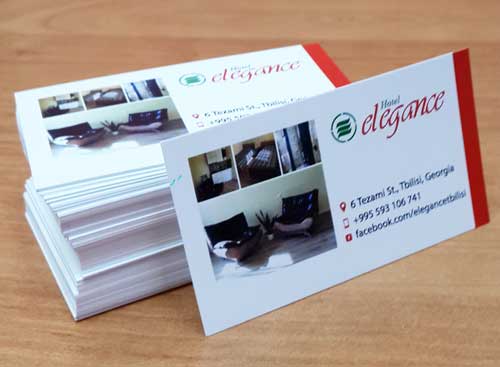 Печать визиток в Москве
