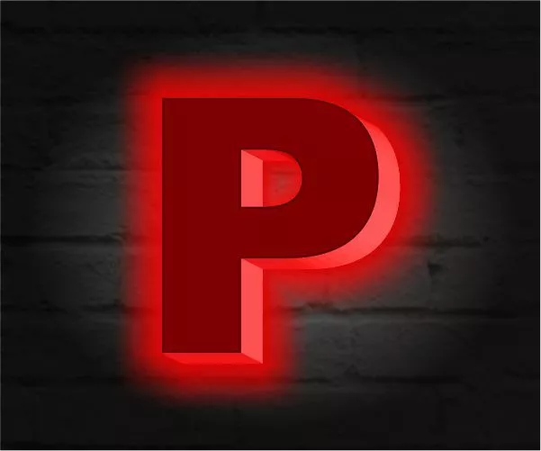 Объемные буквы со световым бортом