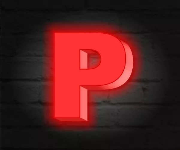 Объемные буквы со световым лицом из акрила