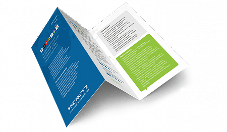 Изготовление буклетов и листовок