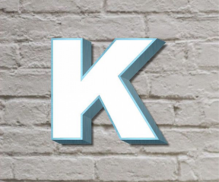 Световые буквы из нержавейки цветные (световое лицо) в Москве Световые буквы из нержавейки цветные (световое лицо)